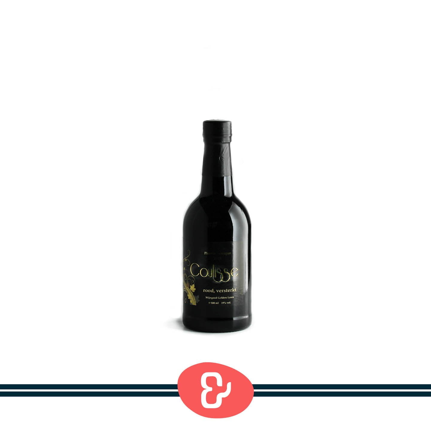 1 Coulisse rot - Fortified - Wijngoed Gelders Laren - Holländischer Wein - Design & Wein Amsterdam