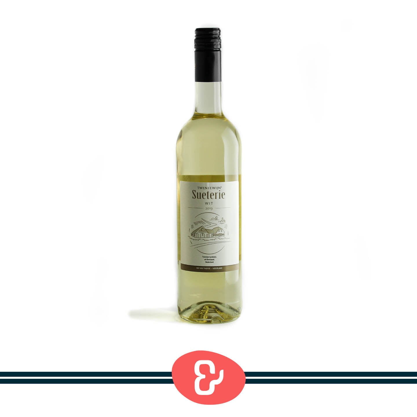 1 Sueterie wit - Twentewijn - Nederlandse Wijn - Design & Wijn Amsterdam