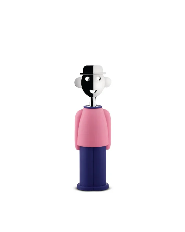 Alessi - Alessandro M. Kurkentrekker - Blauw / Roze - Design & Wijn - Amsterdam