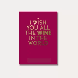 Le Club des Vins - Greeting card - I wish you all the wine