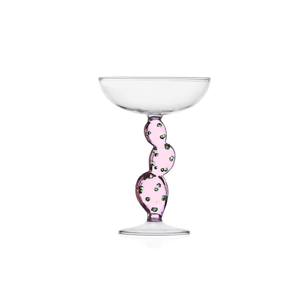 Ichendorf-Milano– Champagnerschale-Kaktus-Pink-Design-Wein-Amsterdam
