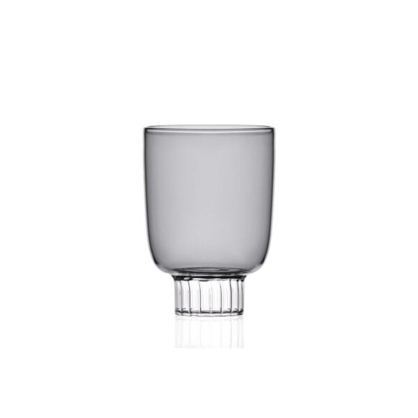 Ichendorf Milano - Water Stemmed Glass Smoke Liberta - Design - Wine - Amsterdam
