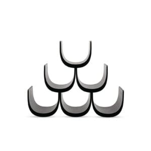 Alessi Modular Wine Rack Noe Black Design & Wine - Amsterdam