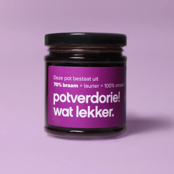 Verdammt! Brombeerlorbeer - Kleiner Topf - Design & Wein - Amsterdam - Niederländischer Wein - Verkostung