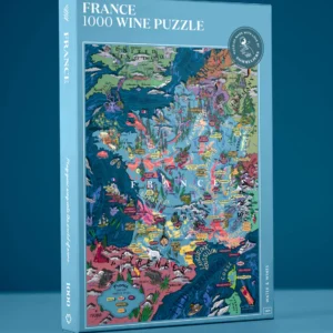 Water & Wines Wijn Puzzel - Frankrijk - Design & Wijn - Amsterdam - Nederlandse Wijn - Proeverij - Design Accessoires