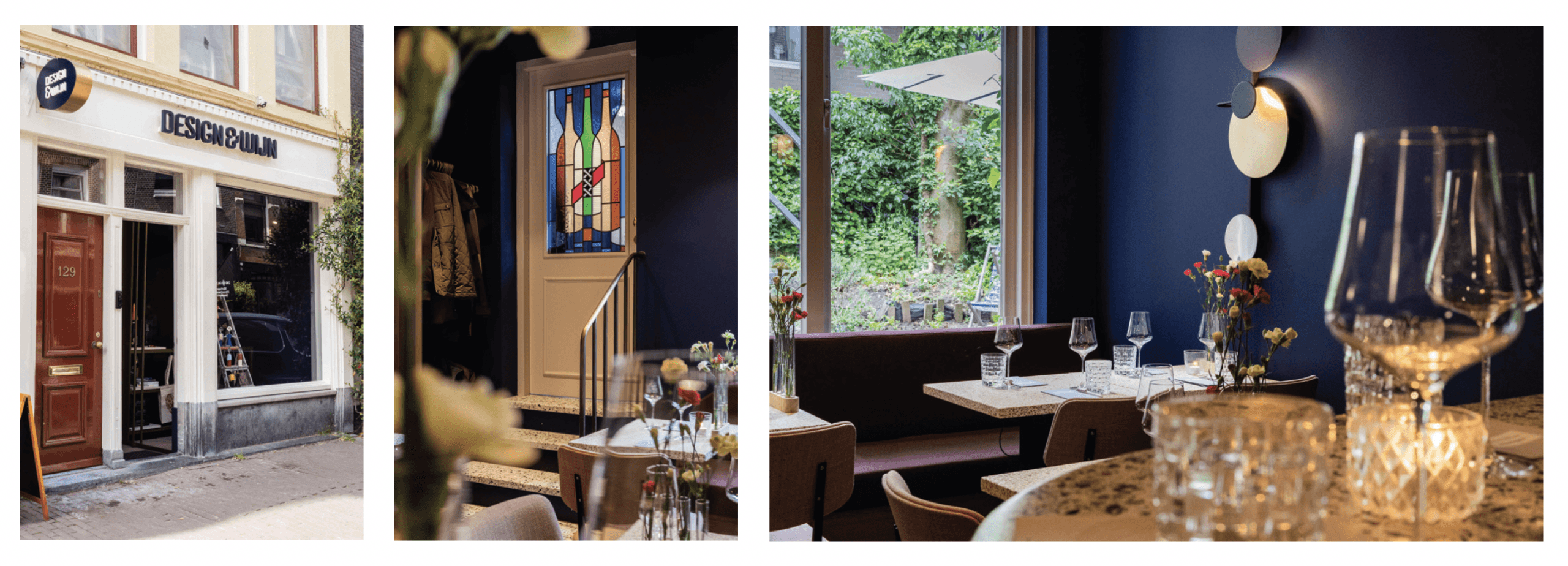 Weinprobe Amsterdam Design & Wein - E-Mail-Adresse im Footer
